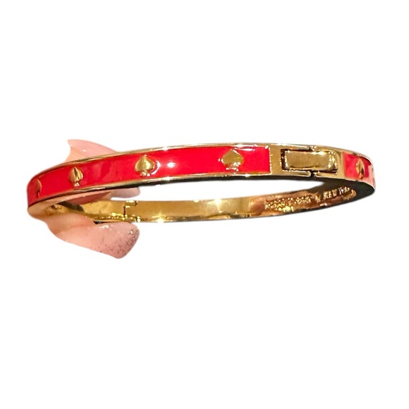 KATE SPADE ENAMAL GOLDTONE BRACELET - Picture 2 of 9